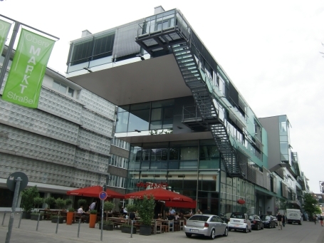 Krefeld : Peterstraße, Behnisch-Haus, moderne Architektur
